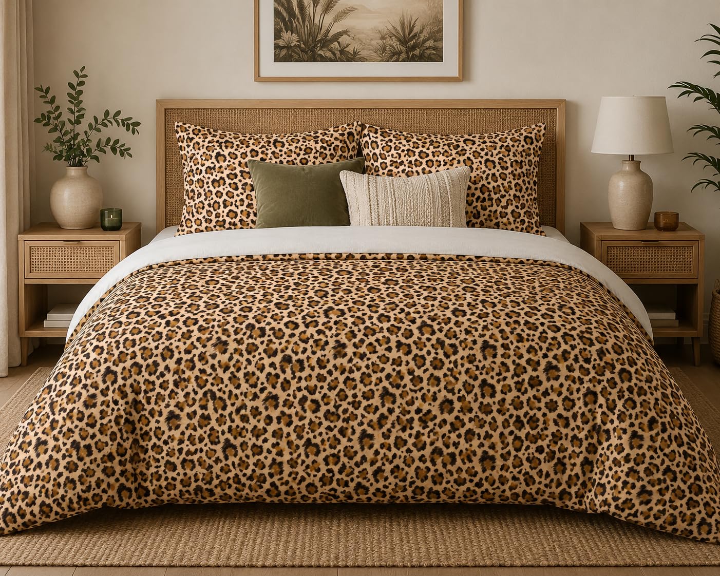 Animal Print Duvet Cover Set – 16 Designs, Single to Emperor Secondary image