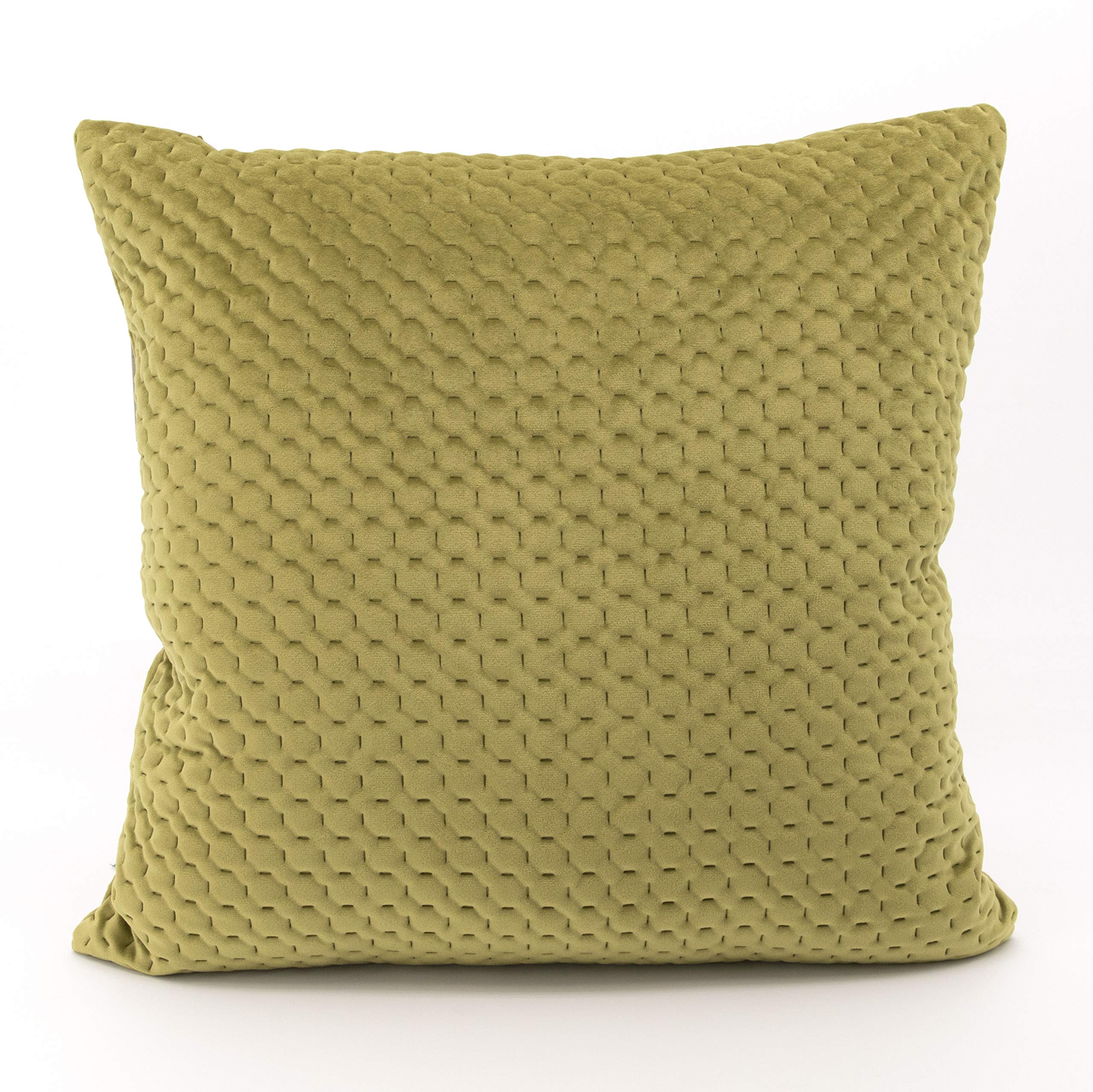 Quilted Velvet Cushion Covers 43x43 cm – 5 Colours, Packs of 2 & 4 Secondary image