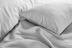 Grey Duvet Cover Set – Brushed Microfibre, Single to King (view 4)
