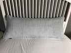 Teddy Fleece Bolster Cases – Grey