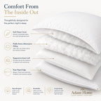 Hotel Quality Pillows 48x74 cm – Hollowfibre, Packs of 2-8 (view 3)
