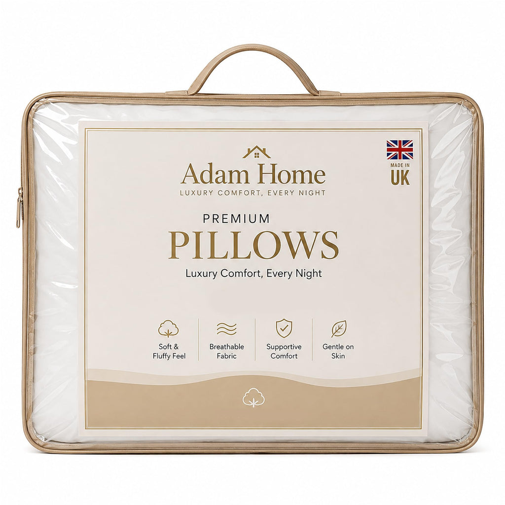 Hotel Quality Pillows 48x74 cm – Hollowfibre, Packs of 2-8 (view 5)