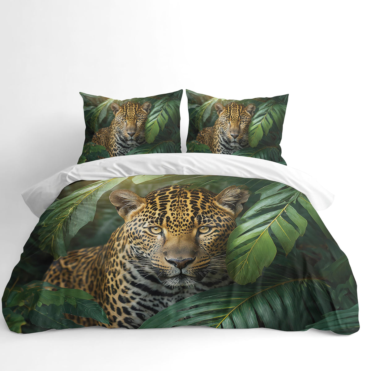 Wildlife Duvet Cover Set – Jaguar