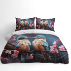 Bird Duvet Cover Set – Kingfisher Birds