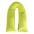 U Pregnancy Pillow Case 12ft – Limegreen
