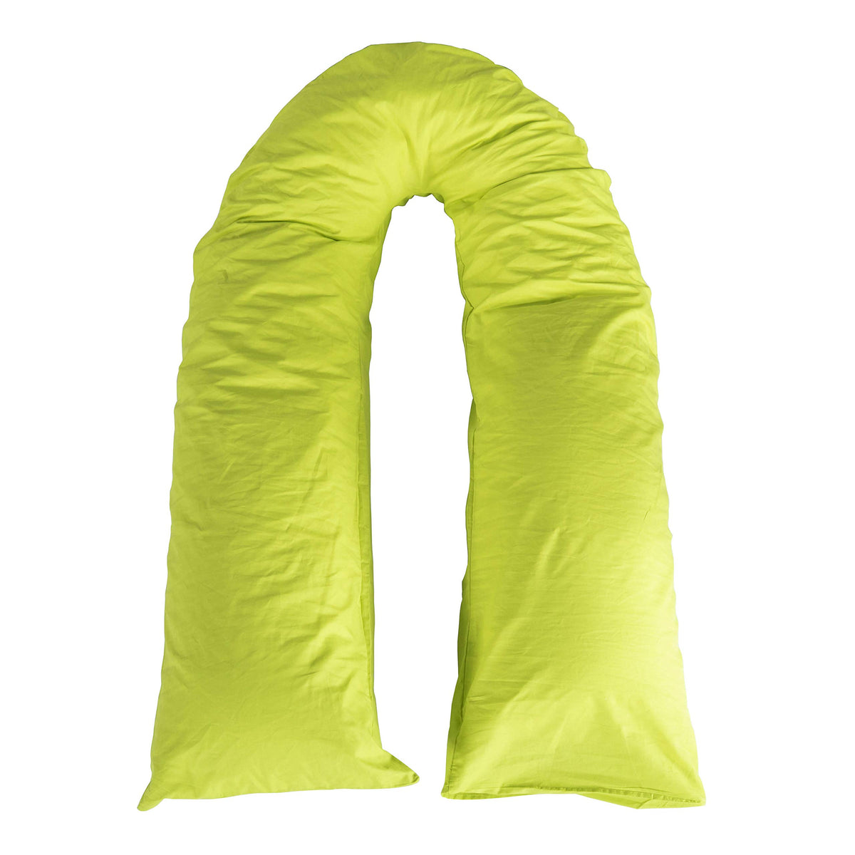 U Pregnancy Pillow Case 12ft – Limegreen