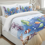 Ocean Duvet Cover Set – Marine Creatures