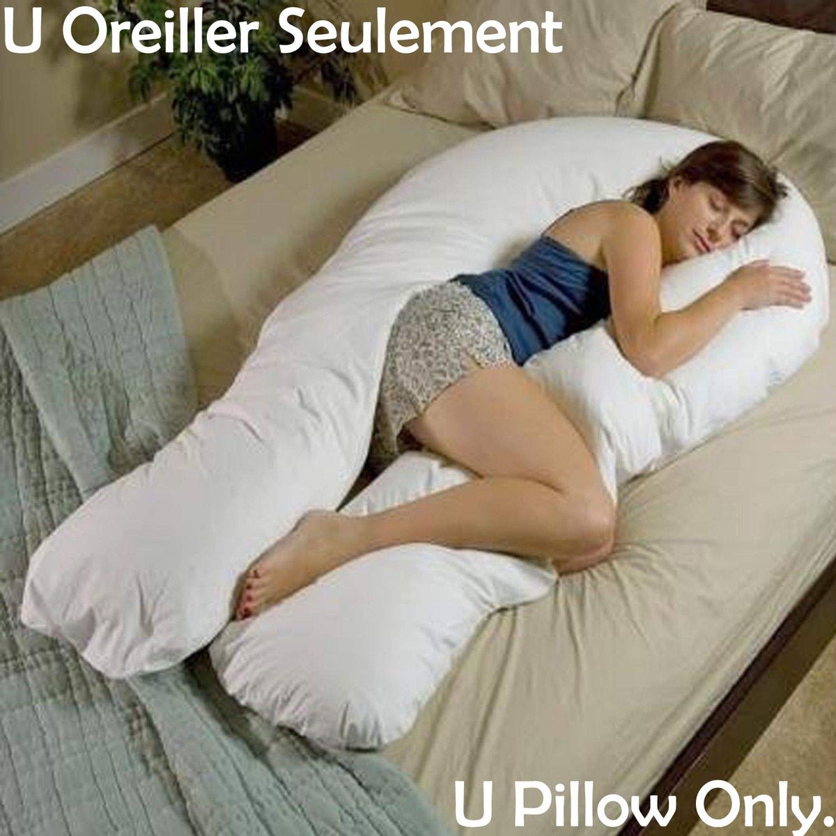 Maternity Pillow 12ft – Removable Washable Cover (view 3)