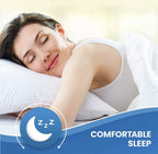 Microfibre Pillow Protectors 50x75 cm – Zipped, Packs of 2-8 (view 3)