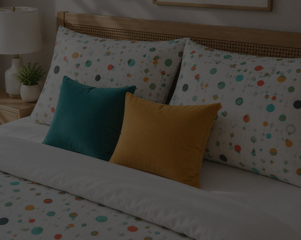 Polka Dot Duvet Cover Set – Multicolour Polka Dots