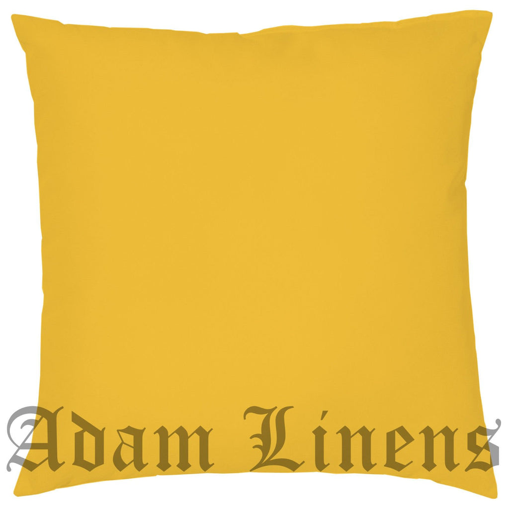 Cotton Cushion Cover 51x51 cm – Mustard
