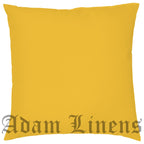 Cotton Cushion Cover 51x51 cm – Mustard