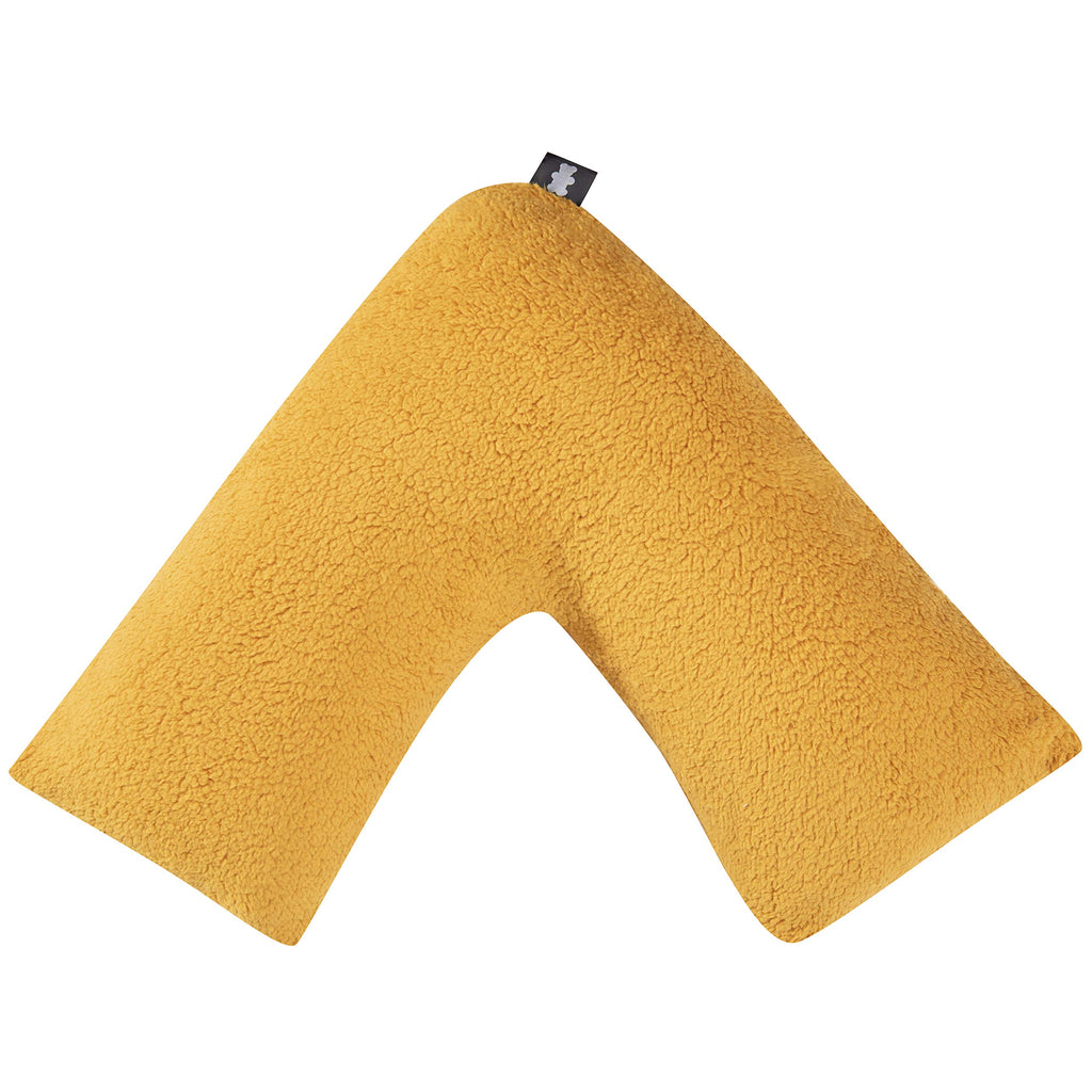 Teddy Fleece Bolster Cases – Mustard