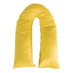 U Pregnancy Pillow Case 12ft – Mustard