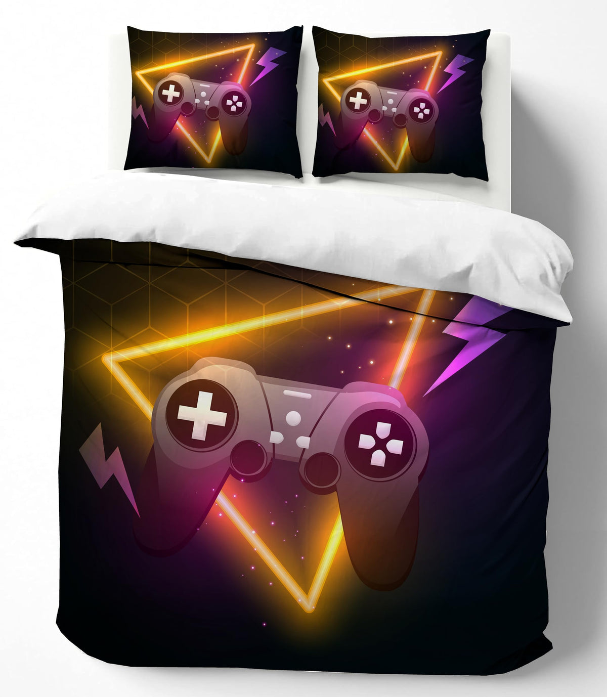 Gaming Duvet Cover Set – Neon Gaming Main image