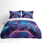 Gaming Duvet Cover Set – Neon Themed Gamingpad