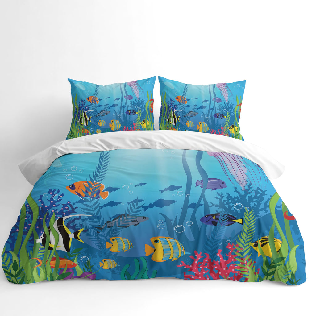 Ocean Duvet Cover Set – Ocean Life