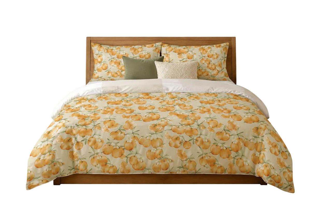 Fruit Duvet Cover Set – Orange Blossom Main image