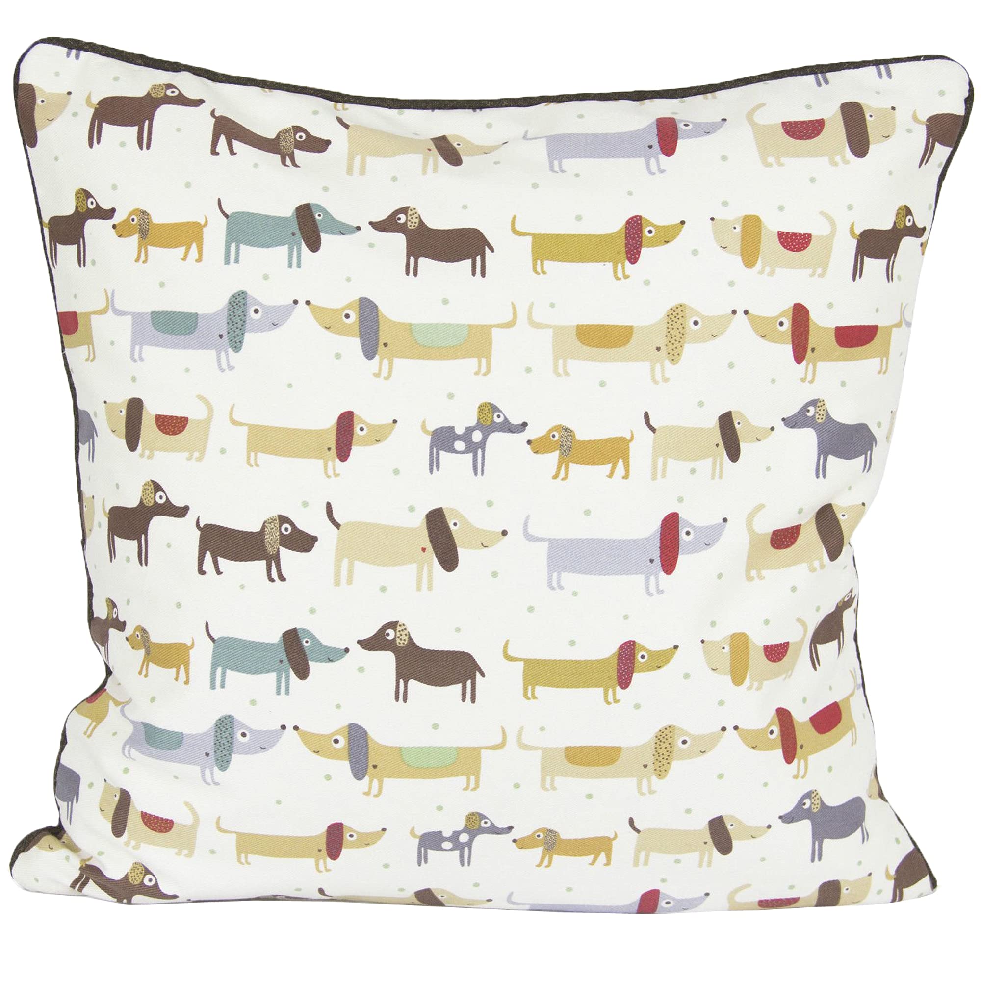 Printed Cotton Cushion Covers 45x45 cm – 3 Designs, Packs of 1-4 Secondary image