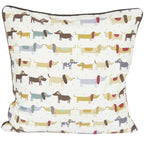 Printed Cotton Cushion Covers 45x45 cm – Pack of 4