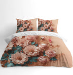 Peony Duvet Cover Set – Peach Blossom