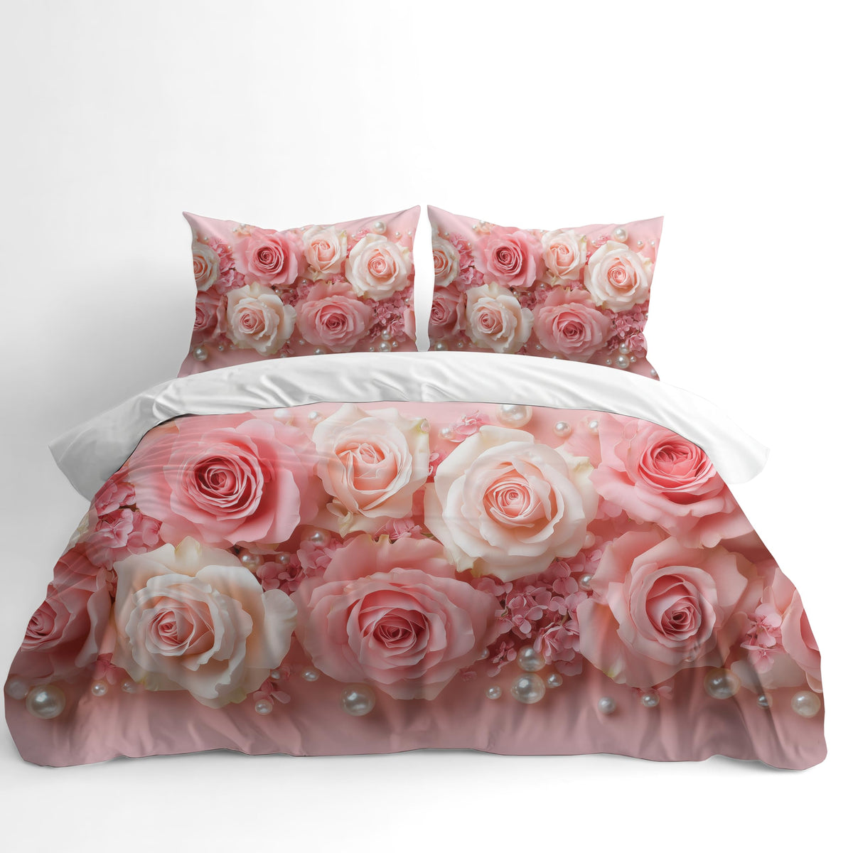 Peony Duvet Cover Set – 16 Designs, Single to Emperor