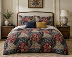 Patchwork Duvet Cover Set – Persian Floral