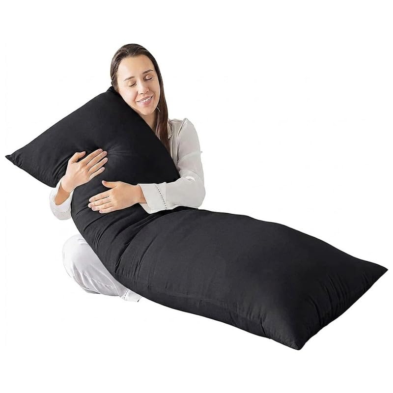 Bolster Pillow with Case – 8 Colours, 3ft to 6ft Secondary image