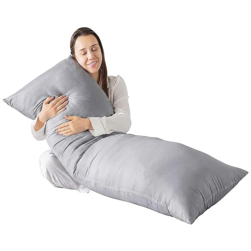 Bolster Pillow with Case – Pillow & Case Grey