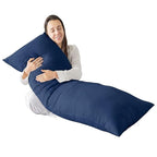 Bolster Pillow with Case – Pillow & Case Navy Blue