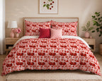 Fruit Duvet Cover Set – Pink Cherry