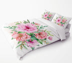 Floral Duvet Cover Set – Pink Floral