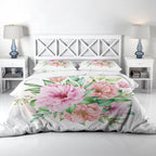 Floral Duvet Cover Set – Pink Floral