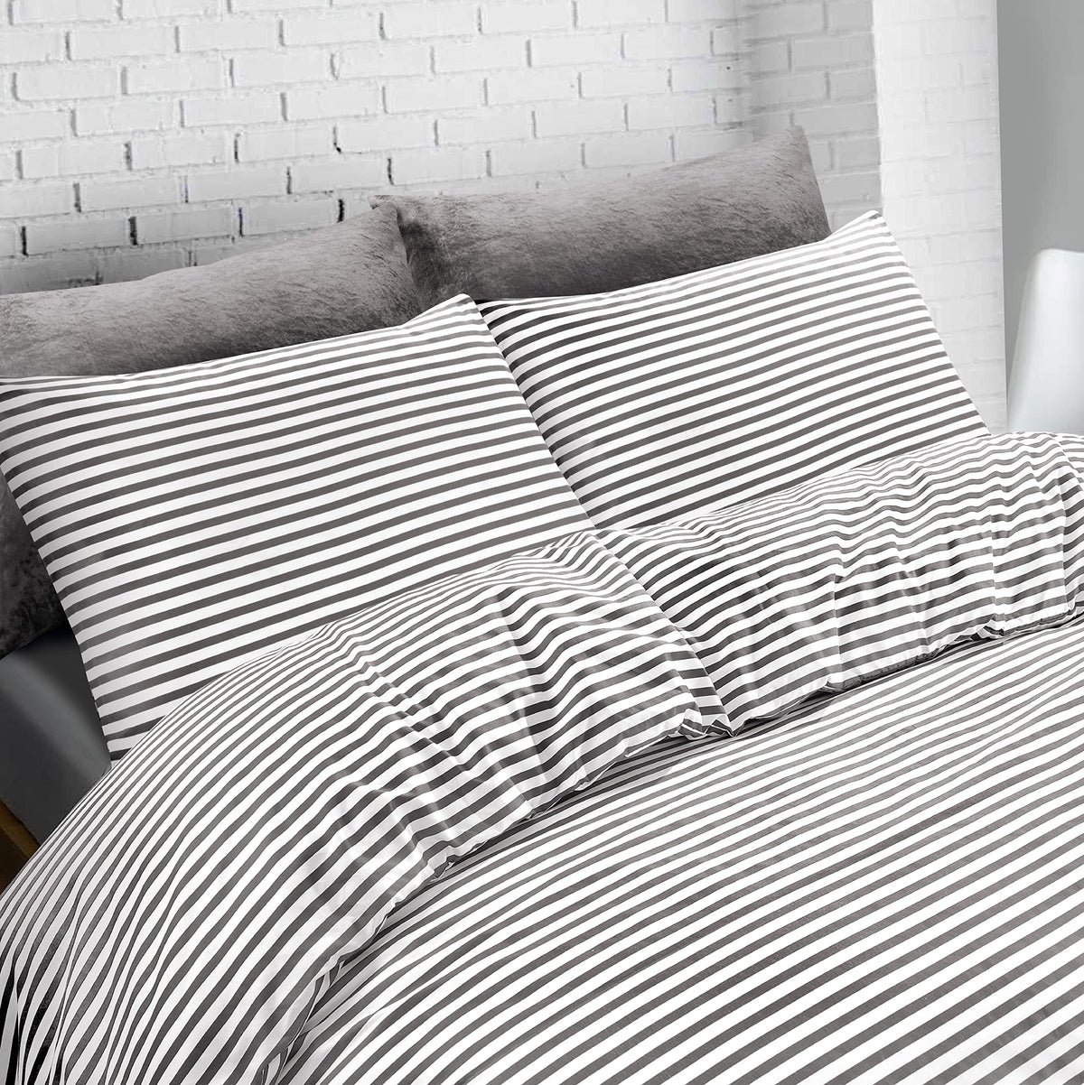 Plain Duvet Cover Set – 3 Colours, Single to King
