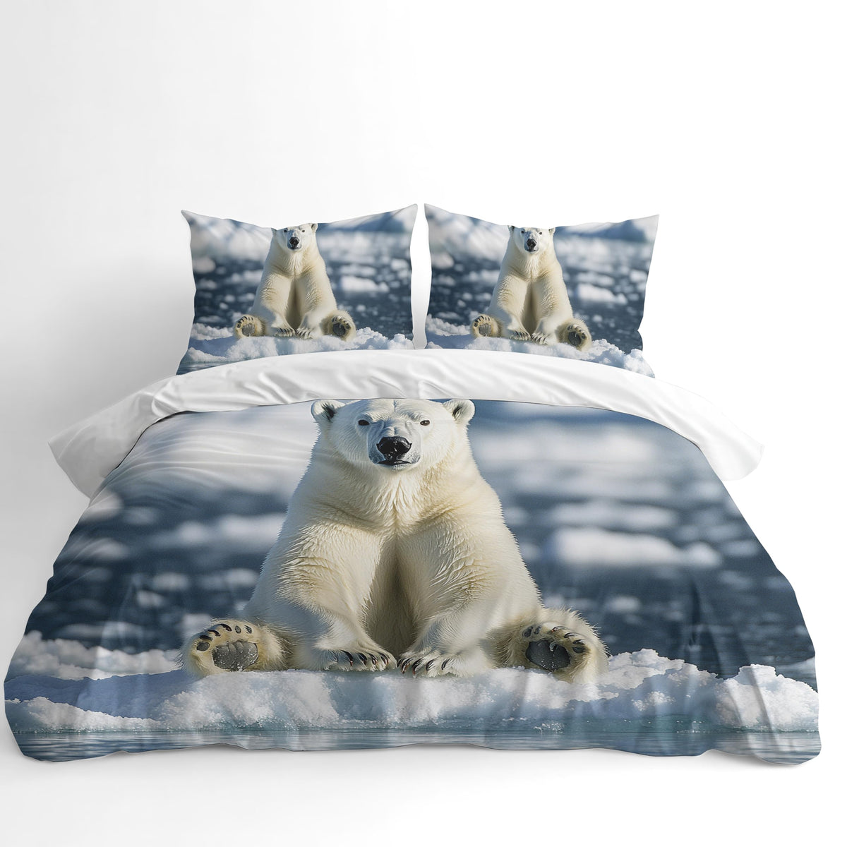 Wildlife Duvet Cover Set – Polar Bear
