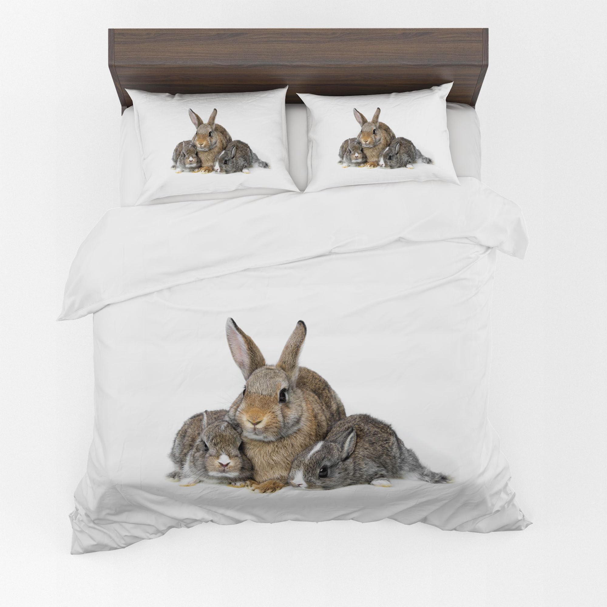 Animal Duvet Cover Set – Rabbits