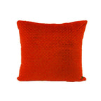 Quilted Velvet Cushion Covers 43x43 cm – Red