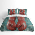 Red Vintage Boxing Gloves – Boxing Gloves Duvet Cover Set
