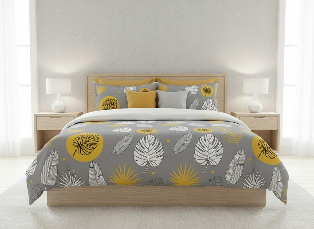 Rhyn Floral Duvet Cover Set – 6 Designs, Single to Emperor