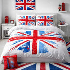 Union Jack Duvet Cover Set – Rustic Union Jack