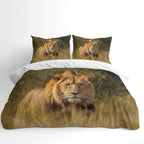 Wildlife Duvet Cover Set – Safari Lion