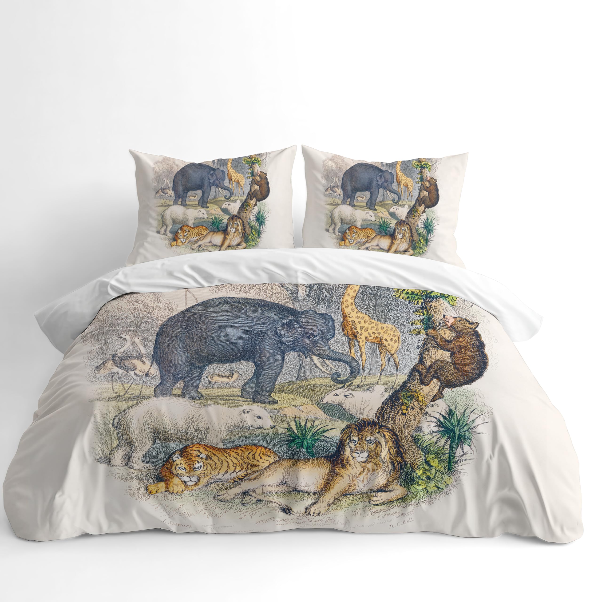 Wildlife Duvet Cover Set – 15 Designs, Single to Super King Secondary image