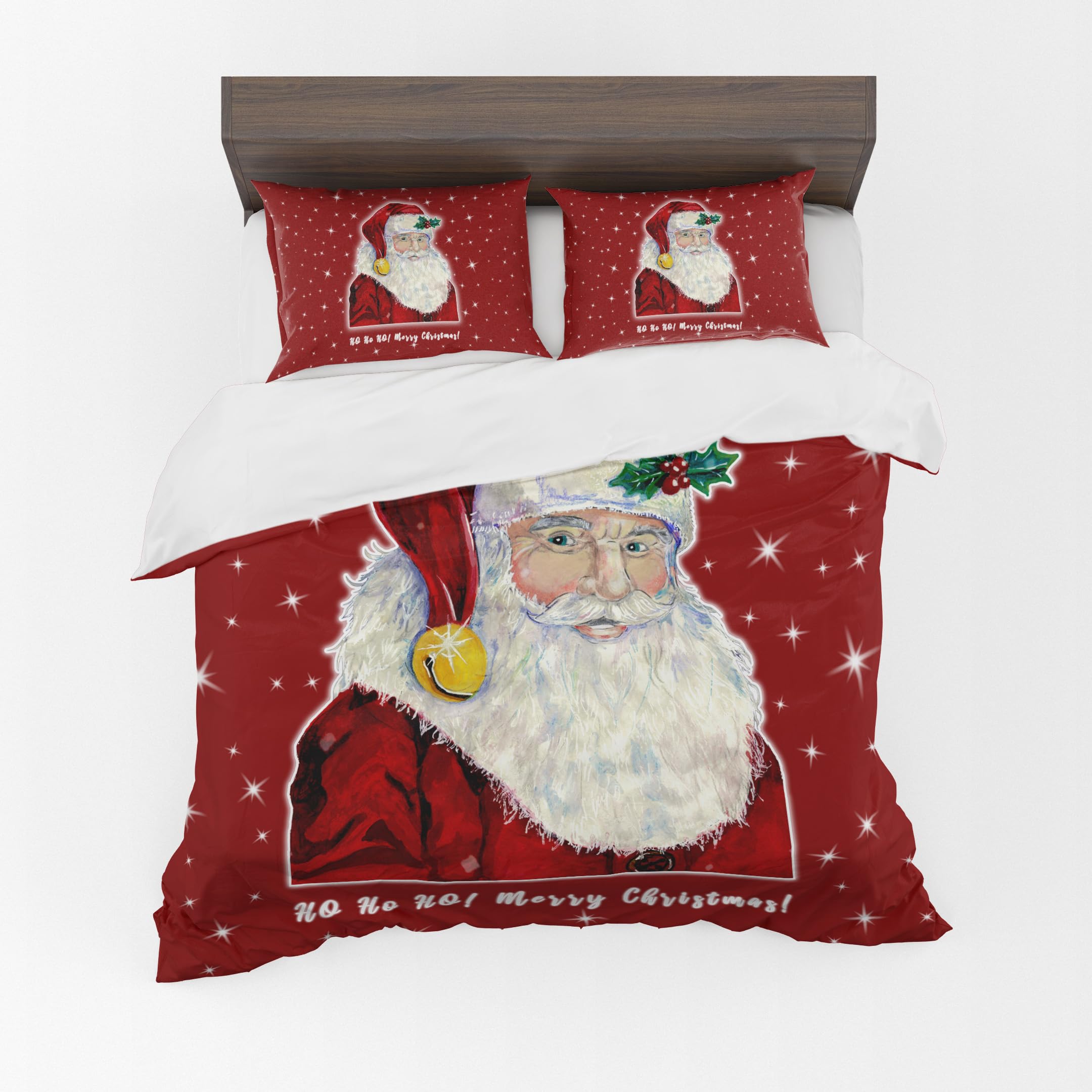 Santa & Reindeer Duvet Cover Set – Santa