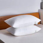 Satin Stripe Pillows 48x74 cm – Hollowfibre, Packs of 2-8 (view 3)