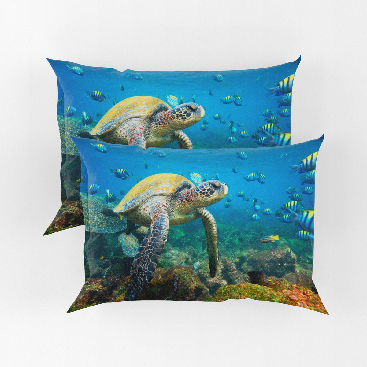 Sea Turtle Duvet Cover Set – 10 Designs, Single to Super King (view 3)