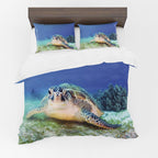 Sea Turtle Duvet Cover Set – Serene Sea Turtle