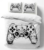 Gaming Duvet Cover Set – Sketch Gaming Controller