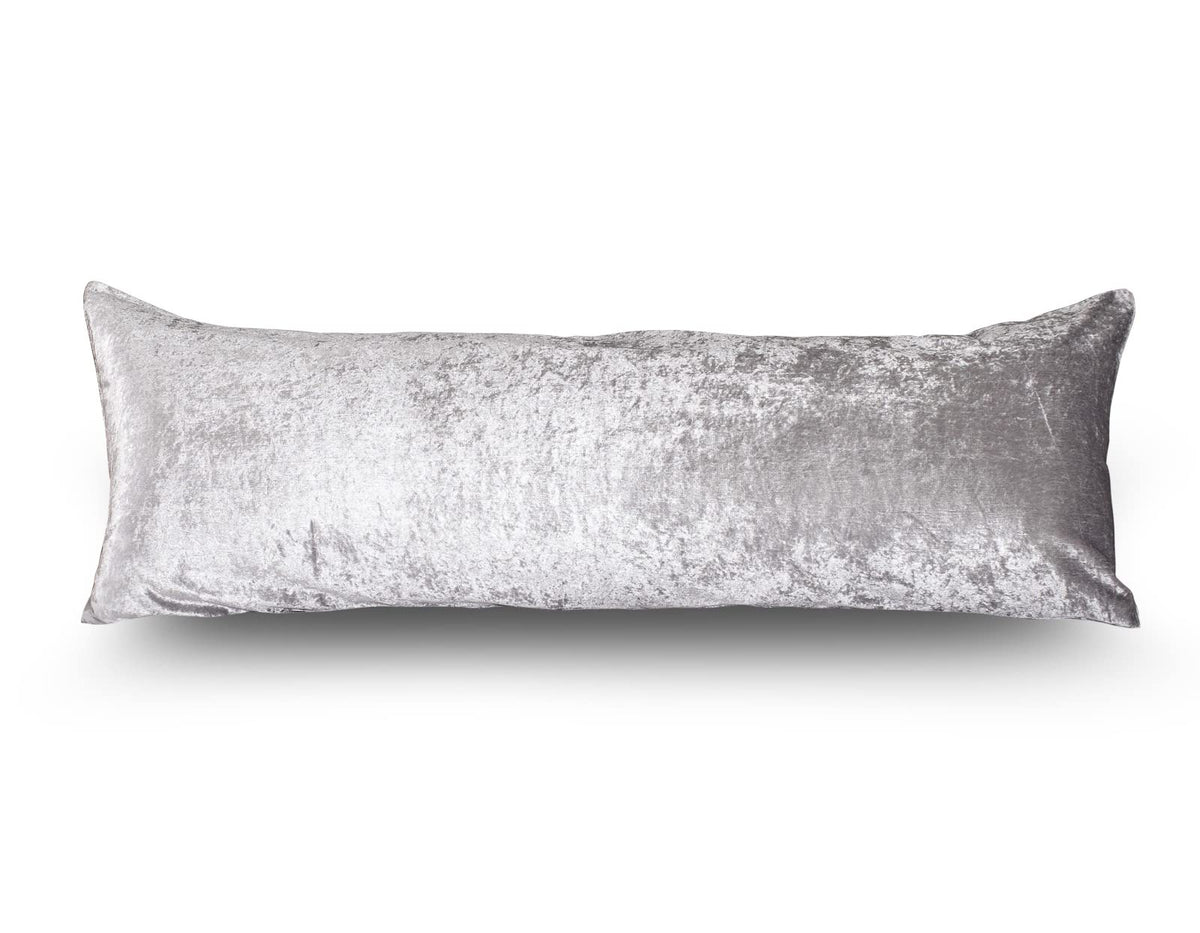 Crushed Velvet Bolster Pillow – Small Double 4FT