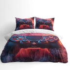 Gaming Duvet Cover Set – Smoky Gamepad