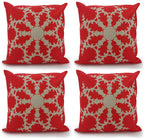 Christmas Cushion Covers 45x45 cm – Snowflake